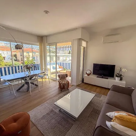 Magnifique Avec Grande Terrasse شقة نيس